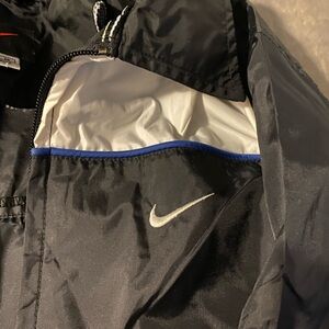 Vintage Nike Black Windbreaker Jacket
